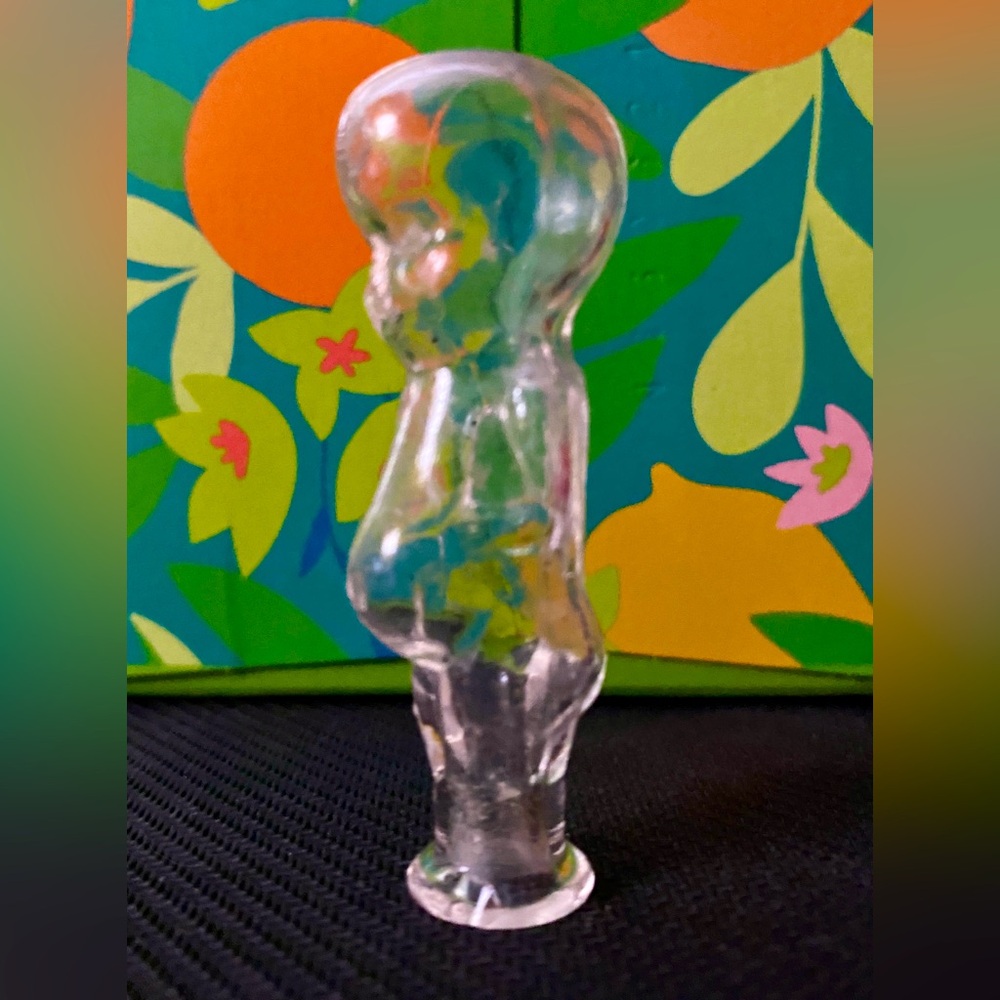1920’s 4” Glass German Kewpie Doll Vintage No Cracks, Chips or Discoloration